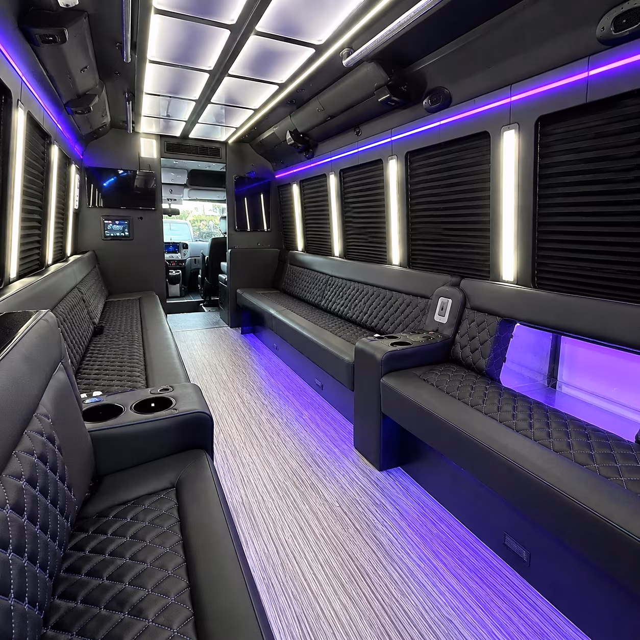 detroit concert party bus rental