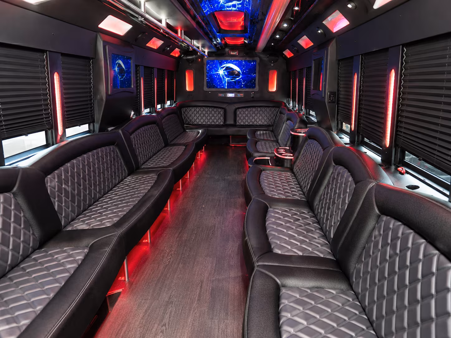 detroit wedding party bus rental